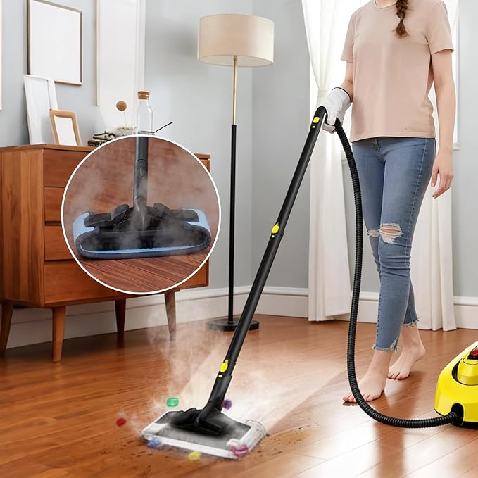 Microfiber Steam Mop Pads Compatible with Wagner Spraytech Steam Cleaner(905e, 915e, 925e), Washable & Reusable Microfiber Steam Mop Cloth(Cleaning Pads)