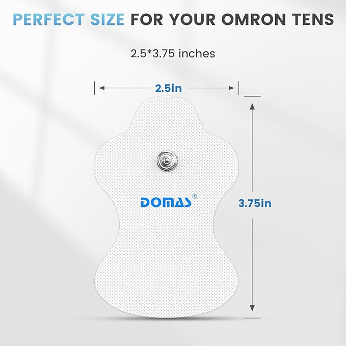 20 Pcs Replacement Pads Compatible with Omron TENS Units – PM500, PM400, PM3030 & More