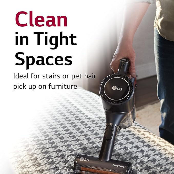LG CordZero Vacuum, Matte Black (Renewed)