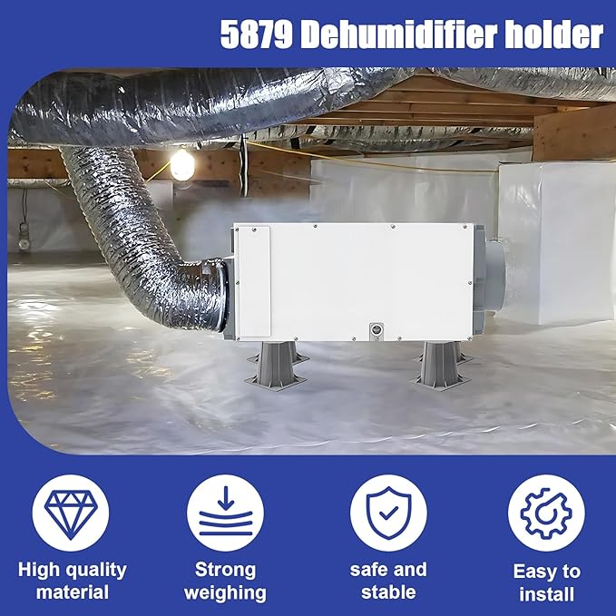 5879 Dehumidifier Riser Kit for E070, E080, E100, E130, 1820, 1830, 1850, 1852, 1870, 1872 (4 pc)