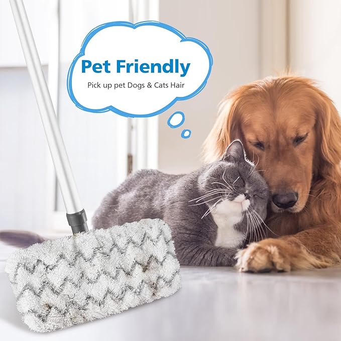 1940 for Bissell Steam Mop Pads for Bissell PowerFresh Steam Mop 1806 1544 1440 2075A 2685A 1940W 19404 Series, Model 19402 19408 1940a 1940f 1940q 1940t B0006 B0017, Part #5938#203-2633, 4 Pack