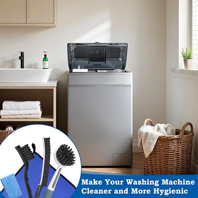 XANGNIER Top Load Washing Machine with Impeller Cleaning Brush Kits,5 Pcs Agitator-Free Top Load Washer Cleaner Tools Accessories
