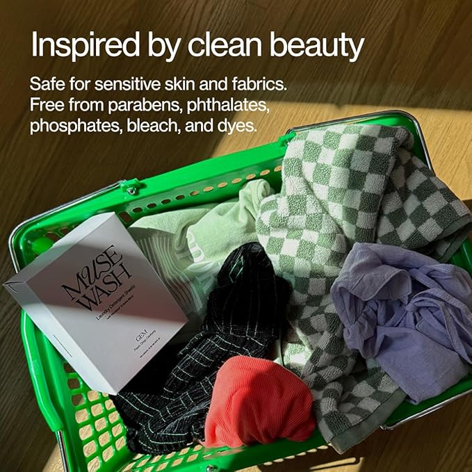 Laundry Detergent Sheets | Enzyme-Powered, Vegan, Paraben-Free | Luxury Scents | Plastic-Free, Eco-Friendly, Travel-Friendly Packaging (50 Loads - 1 Box, SMUDGE)