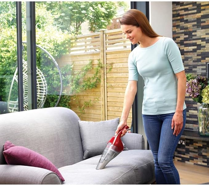3.6V 1.5AH Cordless Hand Vacuum RED