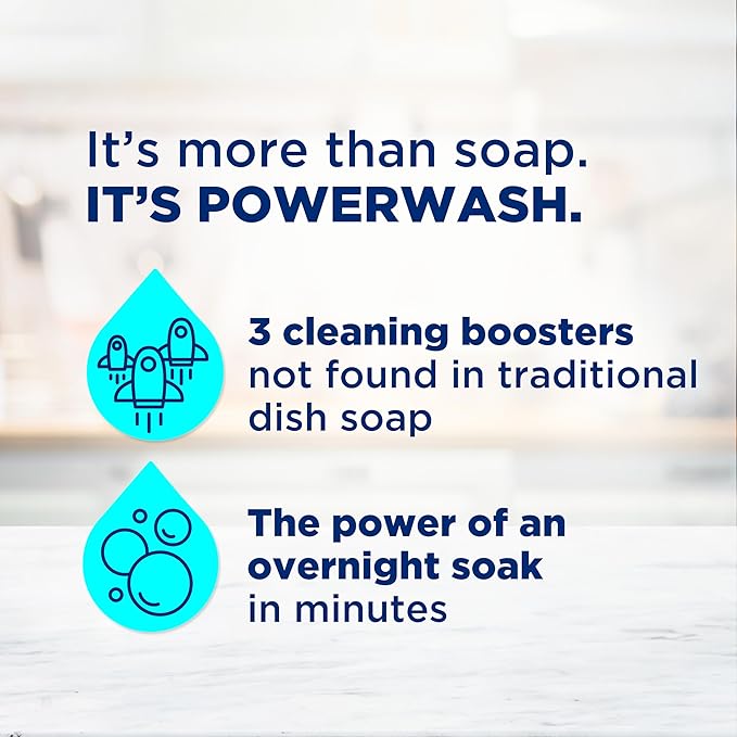 Dawn Powerwash Spray, Dish Soap, Dishwashing Liquid, Cleaning Supplies, Fresh Pine, 1 Starter Kit, 16 Fl Oz