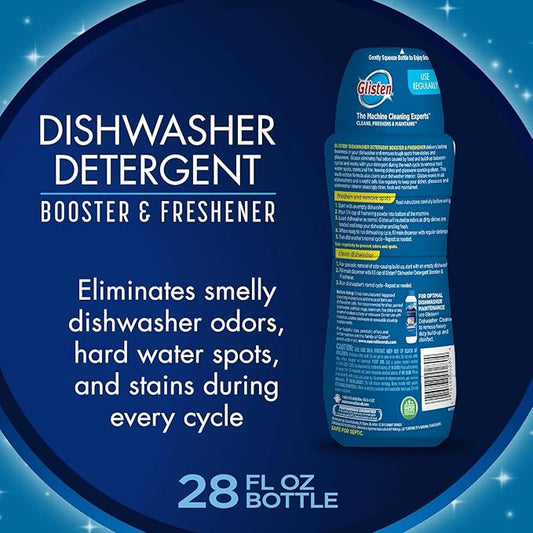 Glisten Dishwasher Detergent Booster and Freshener 2-Pack