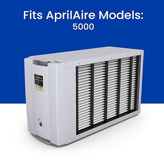 AprilAire 501 Replacement Filter for AprilAire 5000 Whole-House Air Purifier - MERV 15 Equivalent, 16x25x6 Air Filter (Pack of 4)
