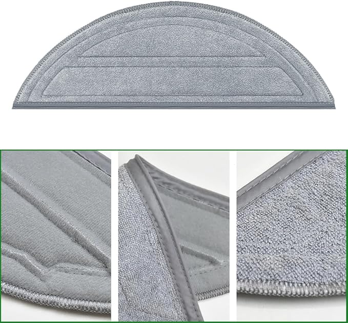 Mop Pads for Roborock Saros 10 Robot Vacuum Cleaner Roborock Saros 10 Mopping Pads Roborock Saros 10 Accessories