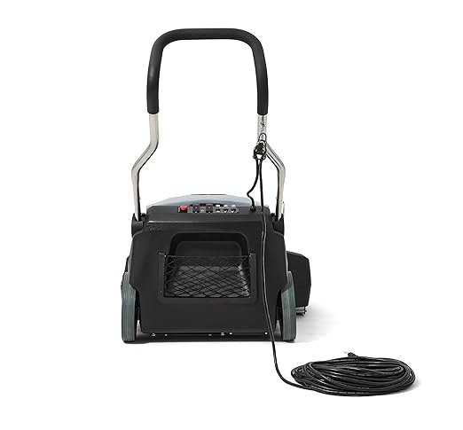 Commercial Corded Wide Area Vacuum Cleaner – Cleans up to 10,000 Sq Ft/hr, 26" Path, 9-Gallon Tank, Dual 800W Suction Motors, 1400 RPM, 110V – Ideal for Hotels, Schools, Airports & Large Carpeted Area