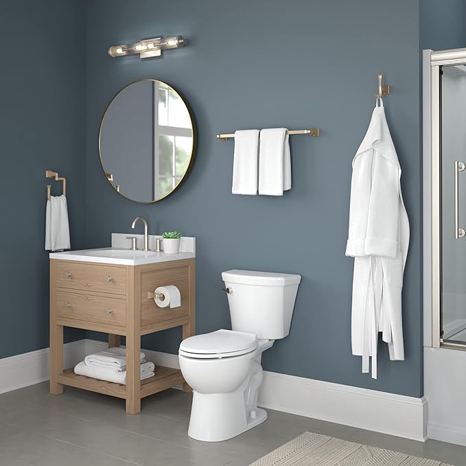 DELTA FAUCET 75135-CZ Dryden Wall Mounted Towel Hook in Champagne Bronze