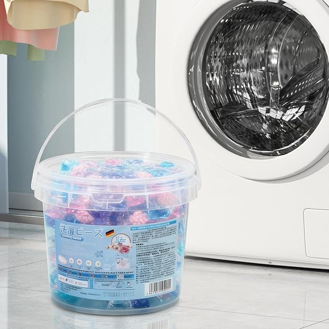 Laundry Detergent Pods, Color Protection Cleaning, Fabric Softening Washing Beads with Deep Stain Removal, Gentle Fresh Formula for Clothes Towels Sheets and Everyday Laundry Care