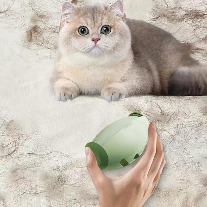 Reusable Lint Rollers, Pet Hair Remover for Laundry, Mini Portable Lint Roller Extra Sticky for Furniture, Couch, Carpet, Clothing and Bedding (Green+White)