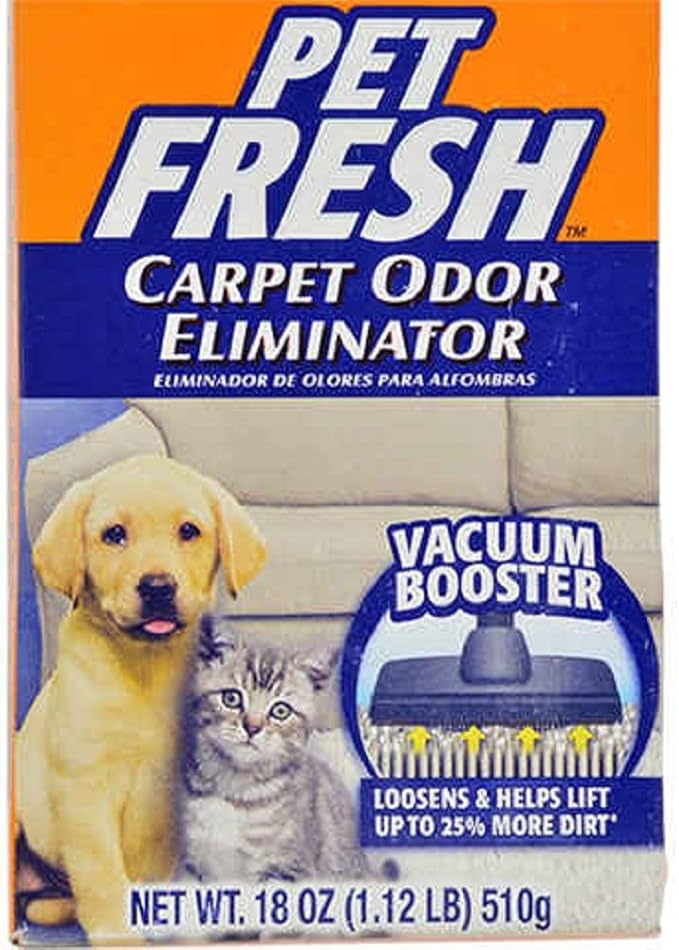 Arm & Hammer Pet Fresh Carpet Odor Eliminator Plus Oxi Clean Dirt Fighters, 18 oz,(PACK OF 2)