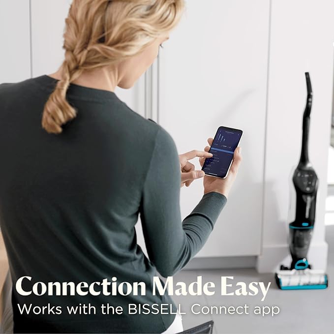 Bissell CrossWave Cordless Max Vacuum Mop All in One Wet and Dry Vac Combo Hard Floor Cleaner and Area Rugs, Cordless Mop, Pack-in Formulas Included, 2554A