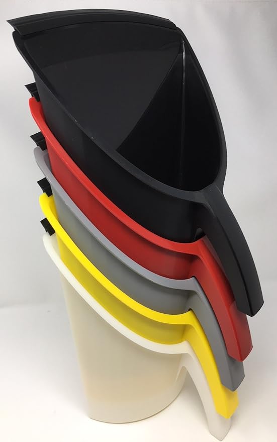 Handy Pan - Yellow - Large Capacity Heavy Duty Dust Pan | Made in USA! Great for Home, Shop, Garage,