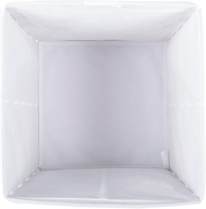 DII Non Woven Polyester Storage Bin, Lattice, Pink Sorbet, Small Set of 4