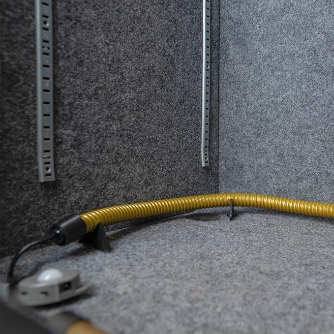 Lockdown Golden Rod Dehumidifier, 12"-36", Vermiculite Filling, for Moisture Removal, Gun Safe Maintenance