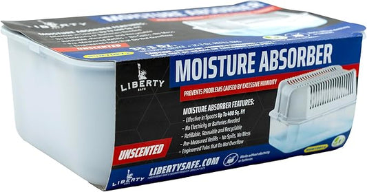 Liberty Safe Humydry Moisture Absorber - Protects Valuables from Moisture Damage - Gun Safe - Rust Prevention (35.3oz)