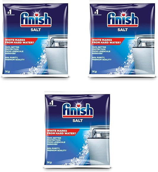 Finish Dishwasher Salt, 1 Kg (Pack of 1)