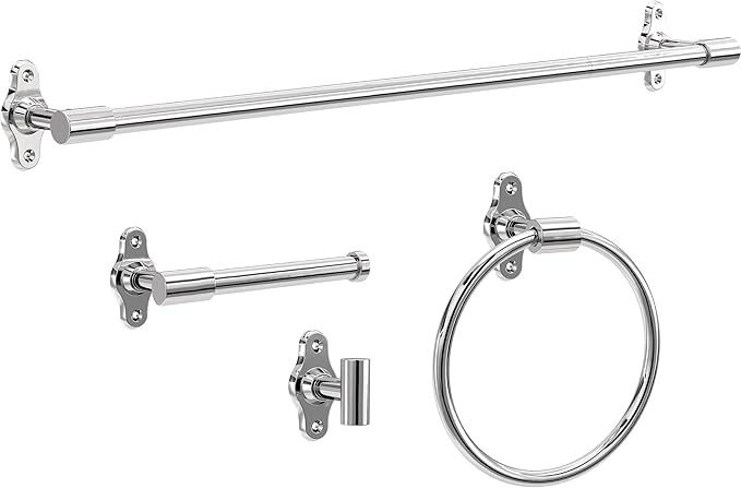 Franklin Brass Calloway (1-Pack) Towel Hooks Polished Chrome Single Bathroom Hooks Wall Mounted for Robes & Towels Hand Towel Hook Holder Kitchen, Bathroom Accessories CLWY35-PC