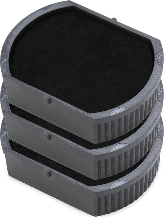 E/R17 Replacement Pad Compatible for 2000 Plus Printer R17 - Water Based - Pack of 3 - Black