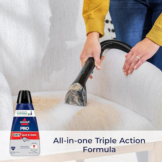 BISSELL Little Green Multi-Purpose Portable Carpet Cleaner + Professional Spot and Stain + Oxy Portable Machine Formula