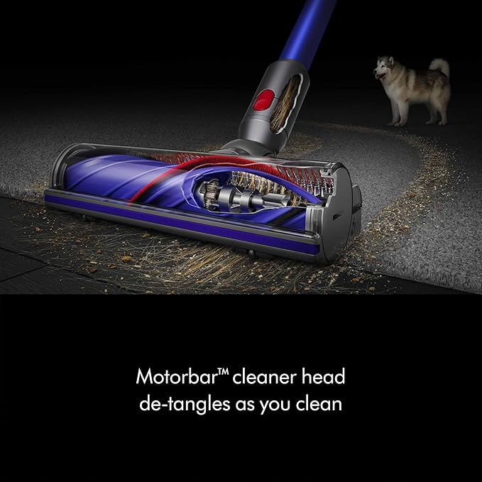 Dyson V11 Cordless Stick Vacuum, Large, Nickel/Blue