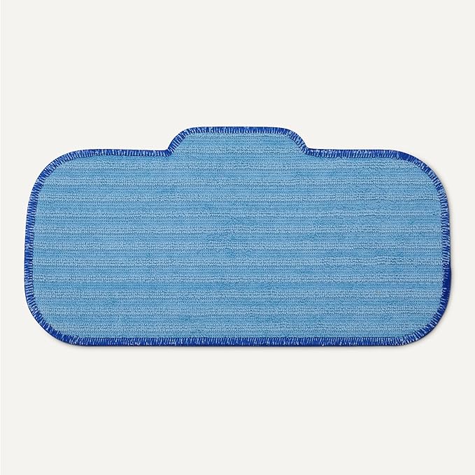 Amazon Basics Steam Mop Replacement Pads, Washable for All Hard Floors, 4-pack