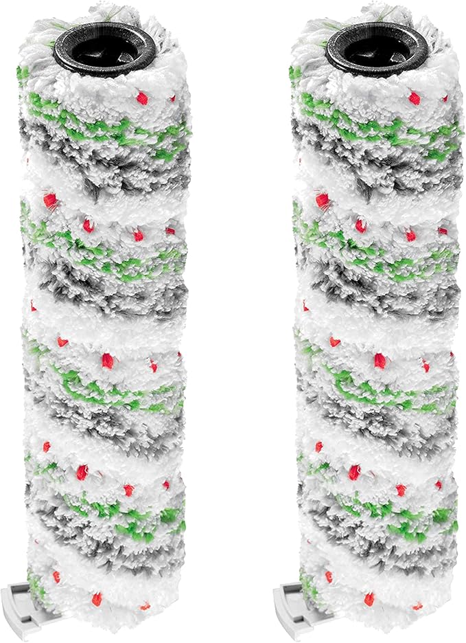 Fette Filter Multi Surface Pet Brush Roll - 2 Pack Compatible with BISSELL 2788, 2554A, 25542, 25548, 2593, 2554, 2596, 2596M, 2590, 2596B Vacuum Brush Roll - HEPA Material - Reusable