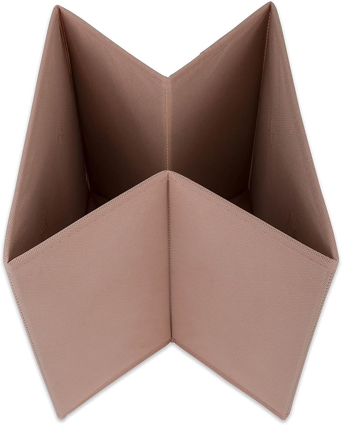 DII Non Woven Fabric Storage Bin Collection Collapsible Organizer Cube, Small Set, 13x13x13", Millennial Pink, 2 Count