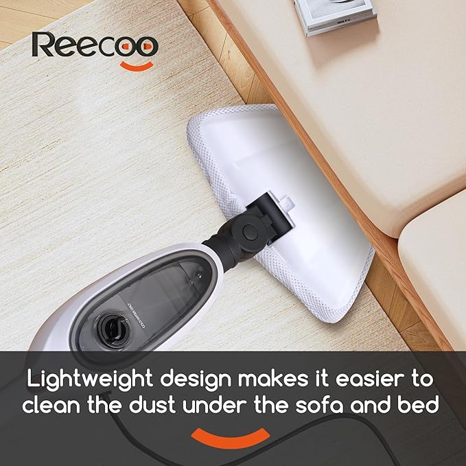 Steam Mop with Attachments,20s Rapid Heating,Lightweight Floor Steamer for Kitchen, Living Room Wood Floor Tile Carpet Cleaning