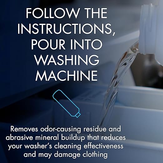 Glisten Dishwasher Magic Machine Cleaner and Disinfectant 2-Pack and Washer Magic Washing Machine Cleaner and Deodorizer 2-Pack