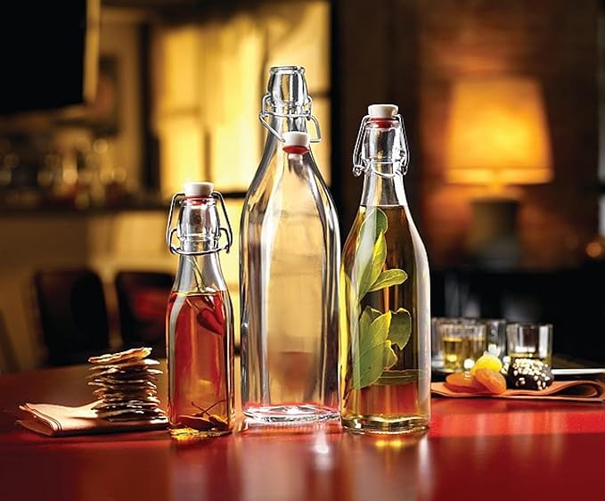 Bormioli Rocco Square Swing Bottle 33.75 Ounce