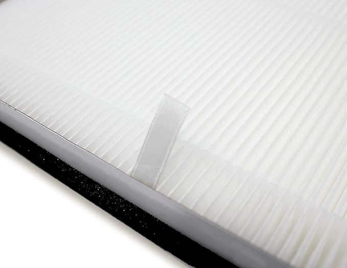 Fette Filter - 2 Premium H13 True Hepa Air Purifier Filters Compatible with Vornado Air Purifier Models AC300 AC350 AC500 AC550 PCO200 PCO300 PCO500 PCO375DC PCO575 Part # MD1-0022 (2 Filters)