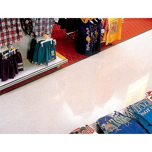 3M Buffer Floor Pad 5100, Red, 20", 5/Case, Removes Soil, Scratches, Scuff, and Black Shoe Heel