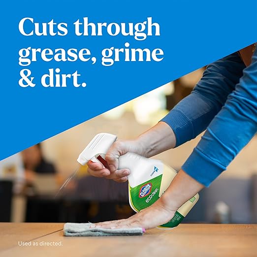 CloroxPro Clorox EcoClean All-Purpose Cleaner Spray Bottle, 32 Fluid Ounces, Pack of 9