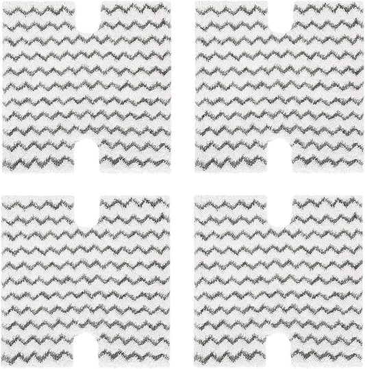 4 Pack Steam Mop Pads Replacement for Shark Lift-Away Pro & Shark Genius Mop System Pocket Mop S3973 S3973D S3973WM S5001 S5002Q S5003A S5004 S5004W S6001W S6001WM S6002 S6002C S6003D S6003W
