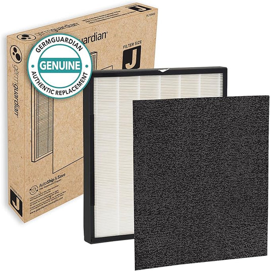 Germ Guardian FLT5900 True HEPA Genuine Air Purifier Replacement Filter J for GermGuardian AC5900WCA,(Pack of 6)