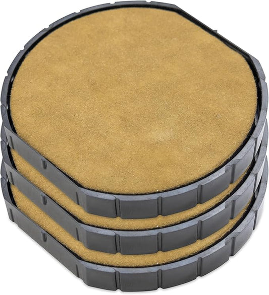 E/R50 Replacement Pad Compatible for 2000 Plus Printer R50 - Water Based - Pack of 3 - Dry (No Ink Color)