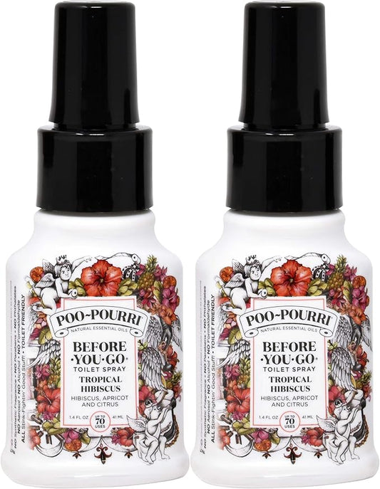 Poo-Pourri Tropical Hibiscus 1.4 Oz, 2 Pack