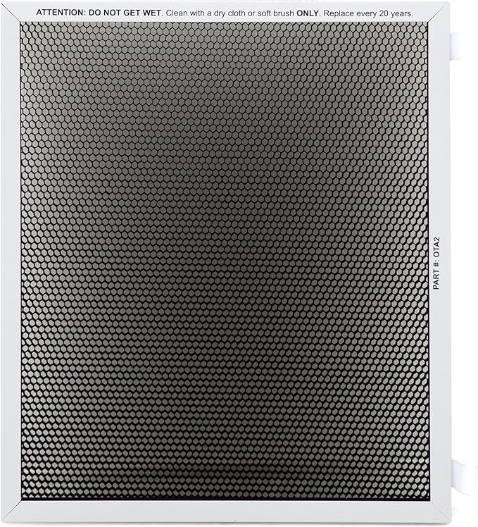 Nuwave Replacement Ozone Removal Filter for the NuWave OxyPure Zero Smart Air Purifier Made & Sold by Original Manufacturer for OxyPure Zero Models 47251, 47261, White