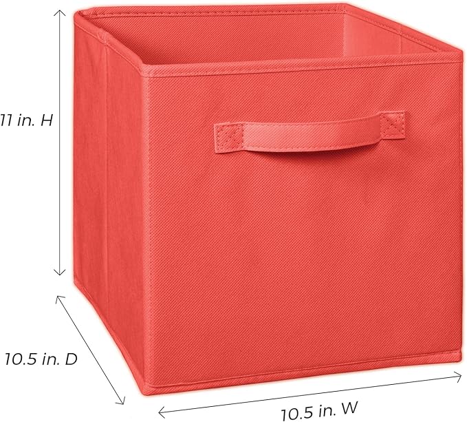 ClosetMaid 1831 Cubeicals Fabric Drawer, Coral