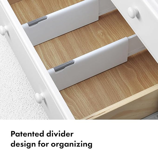 OXO Tot Expandable Dresser Drawer Divider - 2 Pack
