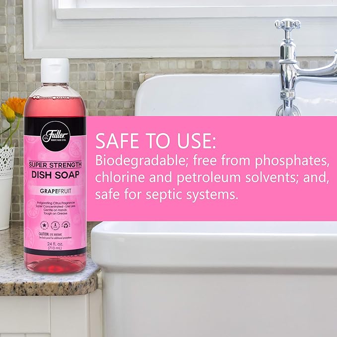 Fuller Brush Super Strength Dish Soap – Grapefruit Scent