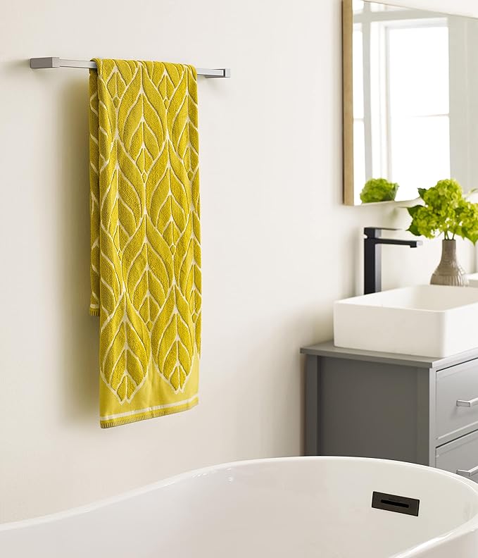 Amerock BH36084G10 | Brushed Nickel Towel Bar | 24 in (610 mm) Towel Rack | Monument | Bathroom Towel Holder | Bathroom Hardware | Bath Accessories