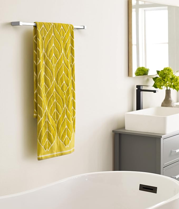 Amerock BH3608426 | Chrome Towel Bar | 24 in (610 mm) Towel Rack | Monument | Bathroom Towel Holder | Bathroom Hardware | Bath Accessories
