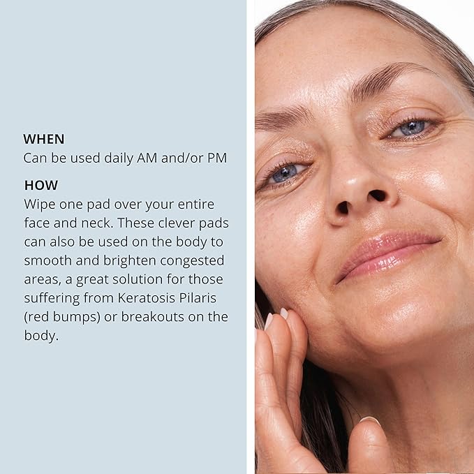 Nip+Fab Glycolic Acid Fix Daily Cleansing Pads for Face with Hyaluronic Acid, Witch Hazel, Exfoliating Resurfacing AHA Facial Cleanser for Exfoliation Even Skin Tone Brighten Skin, 60 Pads