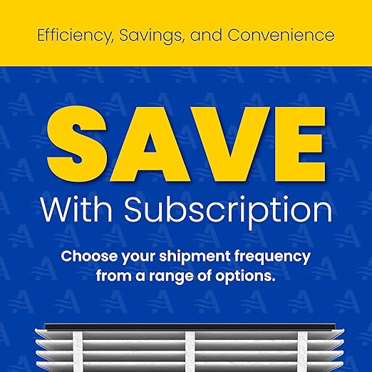 AprilAire 210 Replacement Filter for AprilAire Whole House Air Purifiers - MERV 11, Clean Air & Dust, 20x25x4 Air Filter (Pack of 4)