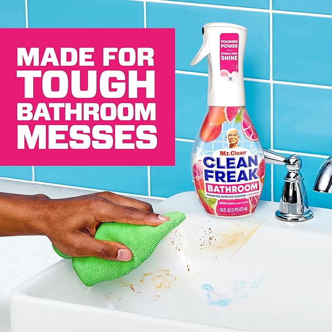Mr. Clean Clean Freak Bathroom 1 SK + 3 RF Grapefruit