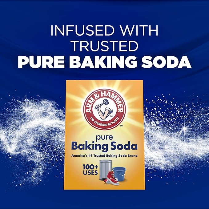 ARM & HAMMER™ Deep Clean Odor Formula Liquid Laundry Detergent, Laundry Odor Remover, Radiant Burst Scent, 150 Fl Oz, 100 Loads